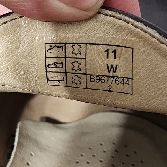 SAS Penny 40 Men's Leather Dress Slip-On Shoes Loafers Size 11 Wide Brown - Picture 9 of 9